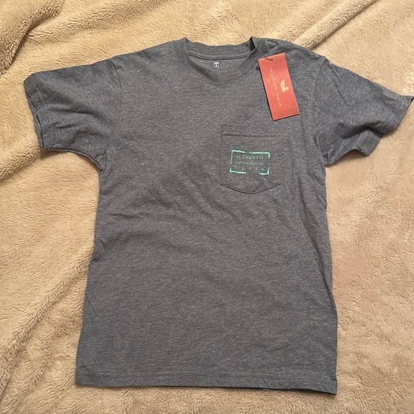 Weathered blue southern marsh tshirt. Youth size S - Picture 1 of 3